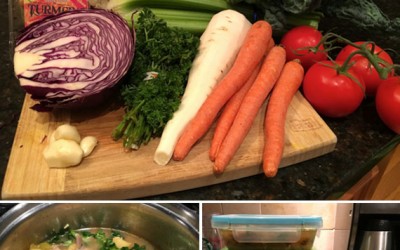 Immune Boosting Chicken Vegetable Soup